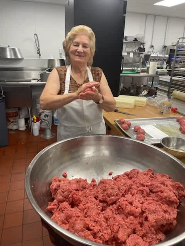 Still making the meatballs fresh everyday!